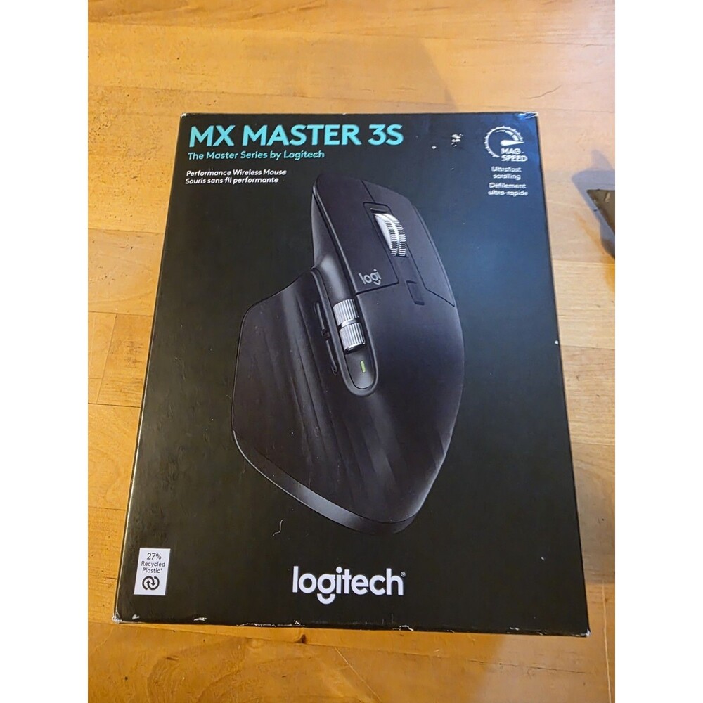 Logitech MX Master 3S Wireless Mouse - Graphite